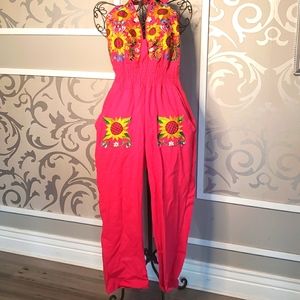 Halter jumpsuit